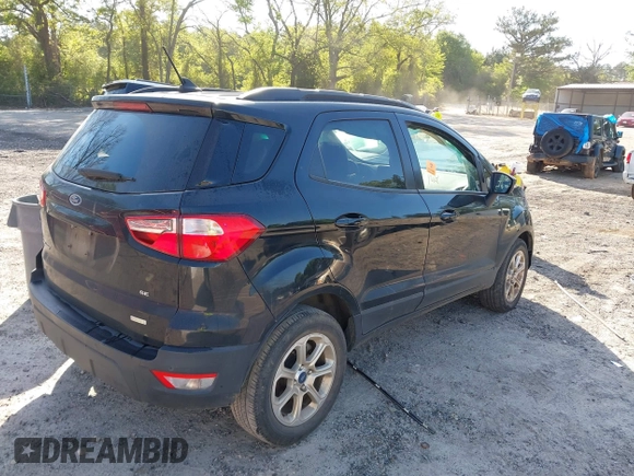 2020 Ford EcoSport SE z VIN MAJ3S2GE8LC314850, wystawiony jako IAAI lot #42064836 z przebiegiem 67 615 mil mil oraz . Historia ofert i sprzedaży dostępna na DreamBid. Obrazek 4.