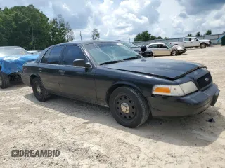 2007 Ford Police Interceptor with VIN 2FAFP71W27X158844, listed as a Copart auction lot 65159955 with 158,906 mi miles and Salvage title. Bid and sale history available at DreamBid. Image 4.