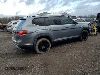 2019 Volkswagen Atlas SEL with VIN 1V2MR2CA8KC596112, listed as a Copart auction lot 49587075 with Not provided miles and Salvage title. Bid and sale history available at DreamBid. Image 3.