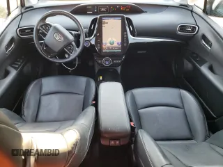2020 Toyota Prius LE with VIN JTDKARFPXL3122480, listed as a Copart auction lot 46857165 with 55,955 mi miles and Salvage Title. Bid and sale history available at DreamBid. Image 8.