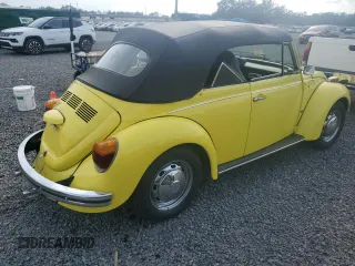 1973 Volkswagen Beetle with VIN 1532316998, listed as a Copart auction lot 76866654 with 1,983 mi miles and Salvage Title. Bid and sale history available at DreamBid. Image 3.