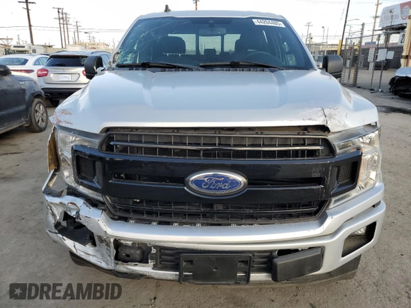 2019 Ford F-150 XL with VIN 1FTEW1C52KKC04212, listed as a Copart auction lot 44204485 with 44,704 mi miles and Salvage Title. Bid and sale history available at DreamBid. Image 5.