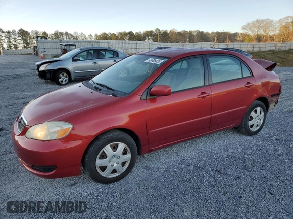 2007 Toyota Corolla CE with VIN 2T1BR32E27C742215, listed as a Copart auction lot 49608485 with 222,067 mi miles and Salvage Title. Bid and sale history available at DreamBid. Image 1.