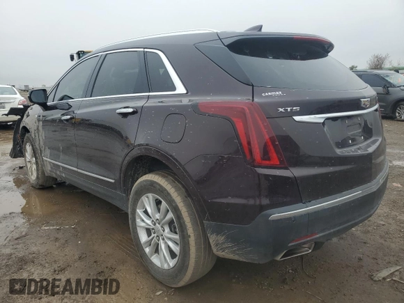 2021 Cadillac XT5 FWD Luxury with VIN 1GYKNAR46MZ120144, listed as a Copart auction lot 85758424 with 39,471 mi miles and Salvage Title. Bid and sale history available at carsss.com. Image 2.