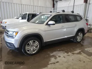 2019 Volkswagen Atlas SE z VIN 1V2UR2CA5KC619801, wystawiony jako Copart lot #54693005 z przebiegiem 78 435 mil mil oraz Szkoda całkowita • Salvage title. Historia ofert i sprzedaży dostępna na DreamBid. Obrazek 1.
