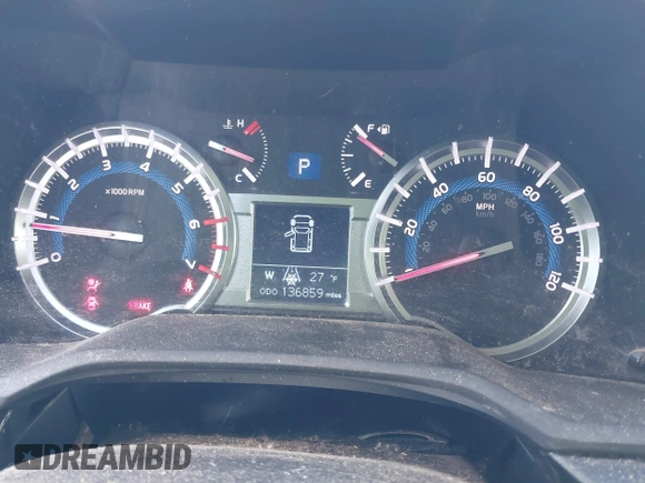 2018 Toyota 4Runner SR5 with VIN JTEBU5JR6J5536801, listed as a IAAI auction lot 41674894 with 136,859 mi miles and . Bid and sale history available at DreamBid. Image 7.