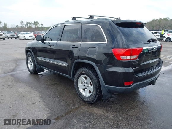 2012 Jeep Grand Cherokee Laredo with VIN 1C4RJEAG2CC259279, listed as a IAAI auction lot 41768024 with 185,161 mi miles. Bid and sale history available at carsss.com. Image 3.