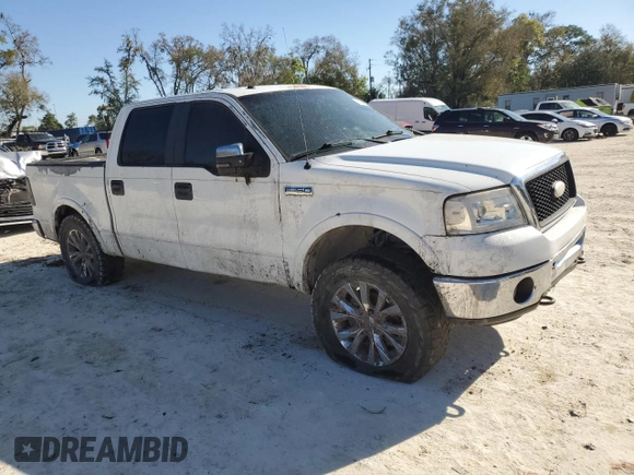 2007 Ford F-150 XLT with VIN 1FTPW14V57FA06084, listed as a Copart auction lot 48765955 with 209,625 mi miles and Salvage Title. Bid and sale history available at carsss.com. Image 4.
