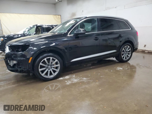 2018 Audi Q7 Premium with VIN WA1AHAF79JD007380, listed as a Copart auction lot 45970245 with 180,902 mi miles and Clean title. Bid and sale history available at DreamBid. Image 1.