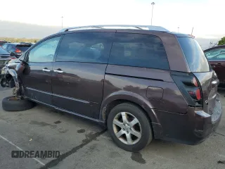 2007 Nissan Quest SE with VIN 5N1BV28U07N141172, listed as a Copart auction lot 70747794 with 210,409 mi miles and Salvage Title. Bid and sale history available at carsss.com. Image 2.