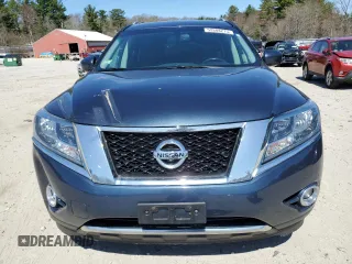 2016 Nissan Pathfinder Platinum with VIN 5N1AR2MM8GC632977, listed as a Copart auction lot 52808275 with 111,490 mi miles and Salvage Title. Bid and sale history available at carsss.com. Image 5.