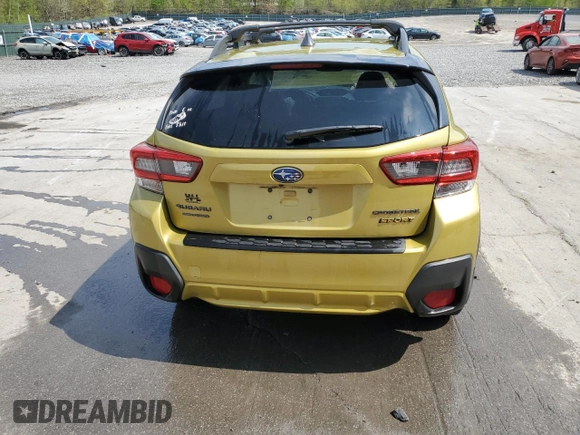 2021 Subaru Crosstrek Special Sports with VIN JF2GTHSCXMH315389, listed as a Copart auction lot 55038895 with Not provided miles and Salvage title. Bid and sale history available at DreamBid. Image 6.