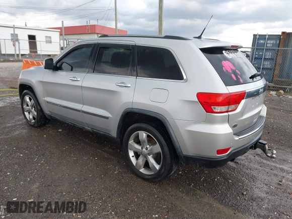 2011 Jeep Grand Cherokee Overland with VIN 1J4RS6GT9BC531830, listed as a IAAI auction lot 41960640 with 175,310 mi miles and . Bid and sale history available at DreamBid. Image 3.