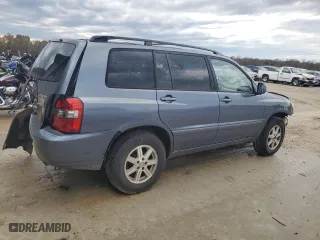 2006 Toyota Highlander with VIN JTEGP21A760125255, listed as a Copart auction lot 78737534 with 0 mi miles and Salvage Title. Bid and sale history available at carsss.com. Image 3.