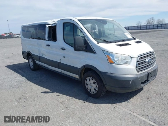 2015 Ford Transit XL z VIN 1FBZX2ZM4FKA31645, wystawiony jako IAAI lot #41845494 z przebiegiem 204 890 mil mil oraz . Historia ofert i sprzedaży dostępna na DreamBid. Obrazek 1.