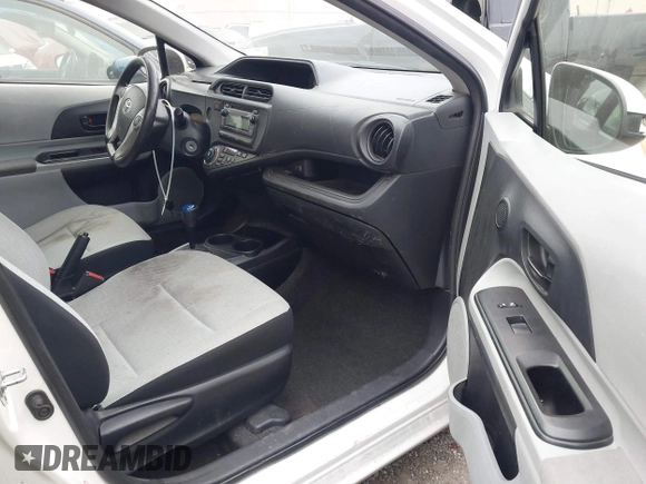 2014 Toyota Prius One with VIN JTDKDTB35E1082542, listed as a IAAI auction lot 42159682 with 166,231 mi miles and . Bid and sale history available at DreamBid. Image 5.