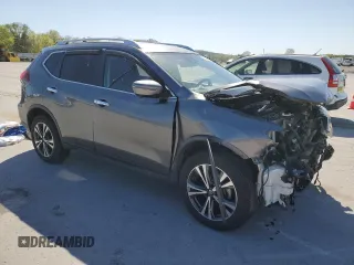 2019 Nissan Rogue SV with VIN JN8AT2MV2KW395087, listed as a Copart auction lot 53240965 with 97,237 mi miles and Salvage Title. Bid and sale history available at carsss.com. Image 4.