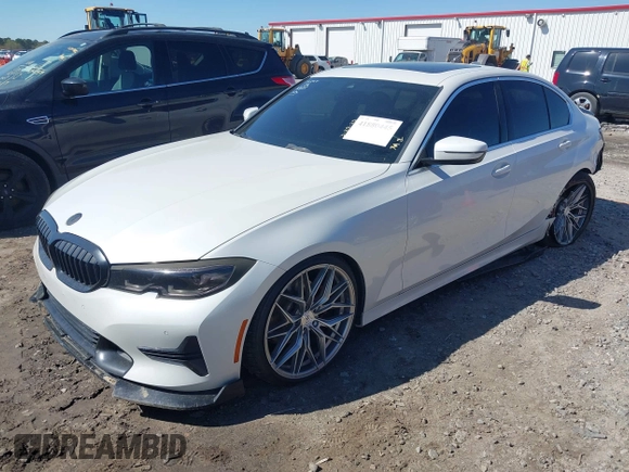 2019 BMW 3 Series 330i with VIN WBA5R1C5XKAJ99366, listed as a IAAI auction lot 41880445 with 48,052 mi miles and . Bid and sale history available at DreamBid. Image 17.