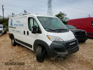 2023 Ram ProMaster Cargo with VIN 3C6LRVAG6PE576888, listed as a Copart auction lot 71168204 with Not Provided miles and Salvage Title. Bid and sale history available at DreamBid. Image 11.