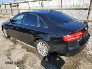 2014 Audi A4 Premium with VIN WAUAFAFL4EN027395, listed as a Copart auction lot 46329005 with 113,915 mi miles and Salvage Title. Bid and sale history available at carsss.com. Image 2.