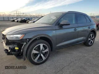 2022 Audi Q5 S line Premium Plus with VIN WA1EAAFY6N2048694, listed as a Copart auction lot 88556535 with 34,009 mi miles and Salvage Title. Bid and sale history available at DreamBid. Image 1.