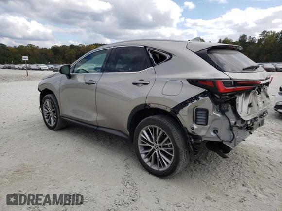 2023 Lexus NX with VIN 2T2GKCEZ8PC010465, listed as a Copart auction lot 77894374 with 18,269 mi miles and Salvage Title. Bid and sale history available at carsss.com. Image 2.