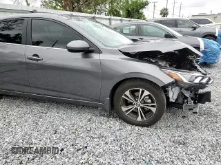 2023 Nissan Sentra SV with VIN 3N1AB8CV7PY321525, listed as a Copart auction lot 52162895 with 4,806 mi miles and Non Repairable. Bid and sale history available at carsss.com. Image 11.