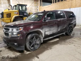 2020 Chevrolet Suburban LT with VIN 1GNSKHKC2LR210311, listed as a Copart auction lot 48062535 with 73,737 mi miles and Salvage Title. Bid and sale history available at carsss.com. Image 1.