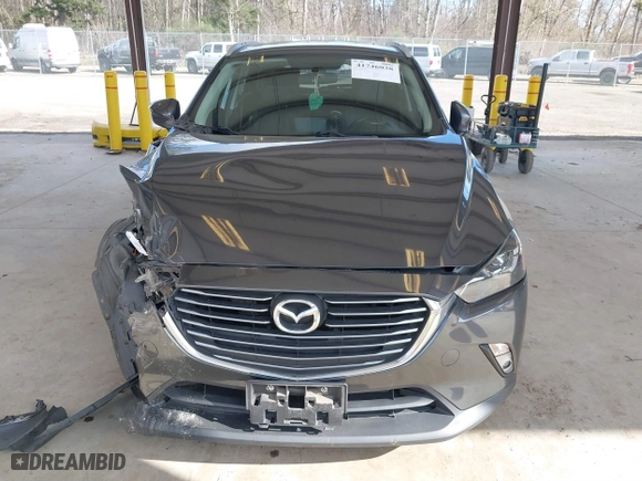 2017 Mazda CX-3 Grand Touring with VIN JM1DKFD70H0150496, listed as a IAAI auction lot 41746038 with 108,091 mi miles. Bid and sale history available at carsss.com. Image 13.