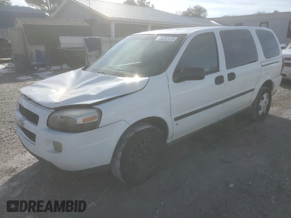 2006 Chevrolet Uplander with VIN 1GNDV13L16D174943, listed as a Copart auction lot 45292525 with 125,652 mi miles and Salvage Title. Bid and sale history available at DreamBid. Image 1.
