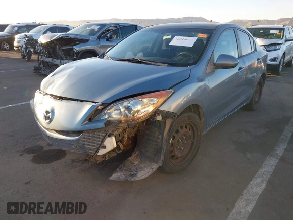 2010 Mazda Mazda3 i Touring with VIN JM1BL1SG5A1164355, listed as a IAAI auction lot 42044865 with 127,809 mi miles. Bid and sale history available at carsss.com. Image 18.