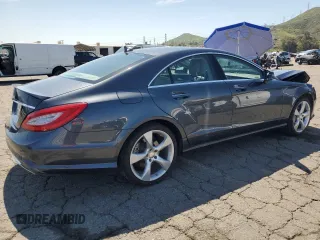 2013 Mercedes-Benz CLS 550 with VIN WDDLJ7DB9DA073775, listed as a Copart auction lot 50209465 with 105,612 mi miles and Salvage title. Bid and sale history available at DreamBid. Image 3.