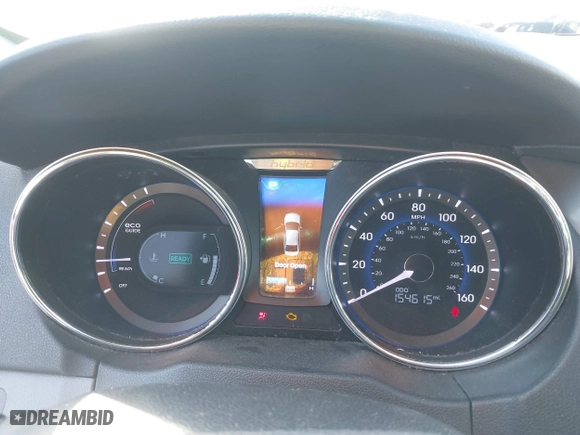 2013 Hyundai Sonata Hybrid Limited with VIN KMHEC4A47DA073769, listed as a IAAI auction lot 41758140 with 154,615 mi miles. Bid and sale history available at carsss.com. Image 7.