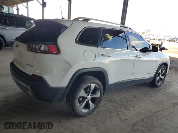 2019 Jeep Cherokee Limited z VIN 1C4PJLDB7KD300607, wystawiony jako Copart lot #55182825 z przebiegiem 139 941 mil mil oraz Szkoda całkowita • Salvage title. Historia ofert i sprzedaży dostępna na DreamBid. Obrazek 3.