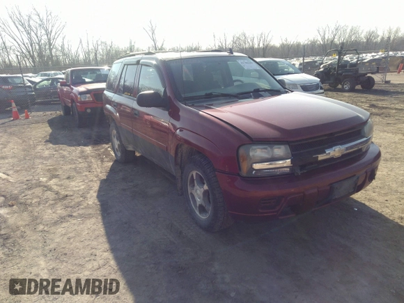 2007 Chevrolet TrailBlazer LS with VIN 1GNDT13S572213687, listed as a IAAI auction lot 41786280 with 230,213 mi miles and . Bid and sale history available at DreamBid. Image 1.