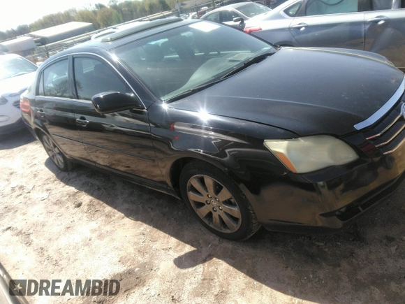 2007 Toyota Avalon XL with VIN 4T1BK36B37U240087, listed as a IAAI auction lot 41936653 with 123,085 mi miles. Bid and sale history available at carsss.com. Image 1.