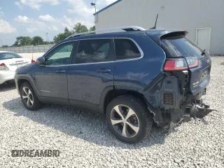 2019 Jeep Cherokee Limited with VIN 1C4PJMDX8KD456737, listed as a Copart auction lot 62178195 with 41,249 mi miles and Salvage title. Bid and sale history available at DreamBid. Image 2.