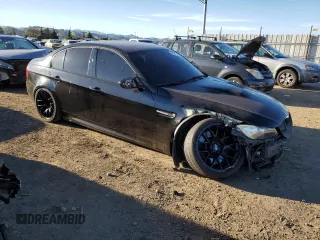 2010 BMW M3 with VIN WBSPM9C57AE202037, listed as a Copart auction lot 88361395 with 0 mi miles and Salvage Title. Bid and sale history available at carsss.com. Image 4.