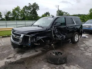 2016 Chevrolet Tahoe LS z VIN 1GNSKAKC1GR281982, wystawiony jako Copart lot #60359095 z przebiegiem Nie podano mil oraz Szkoda całkowita • Salvage title. Historia ofert i sprzedaży dostępna na DreamBid. Obrazek 1.