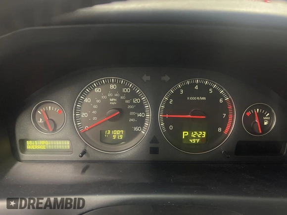 2004 Volvo S60 with VIN YV1RH59H042394920, listed as a Copart auction lot 83572644 with 131,007 mi miles and Clean Title. Bid and sale history available at carsss.com. Image 8.
