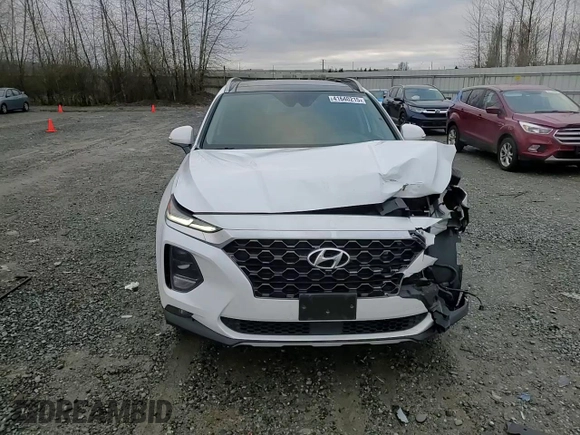 2019 Hyundai Santa Fe Ultimate with VIN 5NMS5CADXKH028355, listed as a Copart auction lot 41640215 with 75,348 mi miles and Salvage Title. Bid and sale history available at carsss.com. Image 12.