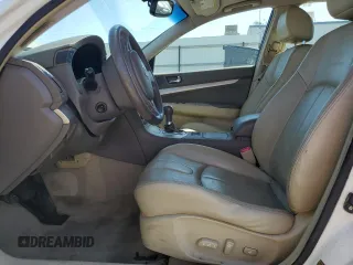 2008 Infiniti G35 Journey with VIN JNKBV61E58M218977, listed as a Copart auction lot 49639525 with Not Provided miles and Salvage Title. Bid and sale history available at DreamBid. Image 7.