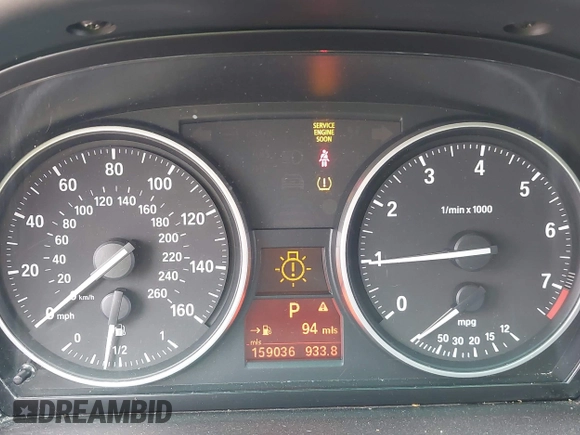 2011 BMW 3 Series 328i xDrive with VIN WBAPK5C50BA661292, listed as a IAAI auction lot 42495770 with 159,036 mi miles and . Bid and sale history available at DreamBid. Image 7.