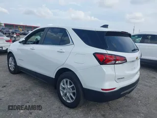 2024 Chevrolet Equinox LT with VIN 3GNAXKEG7RL286406, listed as a IAAI auction lot 41970201 with 6,974 mi miles and . Bid and sale history available at DreamBid. Image 3.