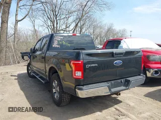 2017 Ford F-150 XL with VIN 1FTEW1EP8HFB36921, listed as a IAAI auction lot 41910478 with 138,201 mi miles. Bid and sale history available at carsss.com. Image 3.