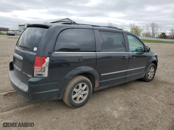 2010 Chrysler Town & Country Touring with VIN 2A4RR5D17AR110025, listed as a Copart auction lot 53467875 with 183,919 mi miles and Clean Title. Bid and sale history available at carsss.com. Image 3.