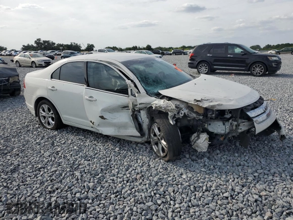 2012 Ford Fusion SE with VIN 3FAHP0HA8CR418943, listed as a Copart auction lot 54193165 with Not Provided miles and Salvage Title. Bid and sale history available at carsss.com. Image 4.