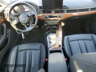2022 Audi A5 Sportback Premium with VIN WAUABCF52NA009879, listed as a Copart auction lot 78886314 with 57,606 mi miles and Salvage Title. Bid and sale history available at carsss.com. Image 8.