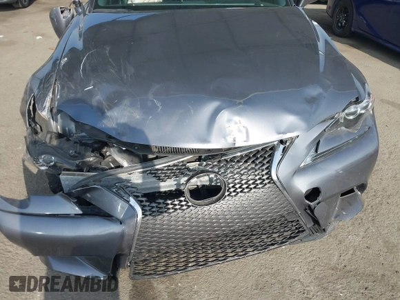 2015 Lexus IS with VIN JTHBF1D24F5077022, listed as a IAAI auction lot 41186330 with 66,969 mi miles and . Bid and sale history available at carsss.com. Image 6.