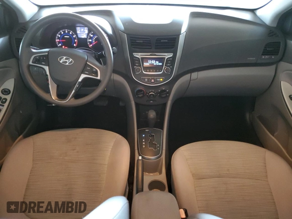 2016 Hyundai Accent SE with VIN KMHCT4AE6GU092350, listed as a Copart auction lot 49186175 with 110,607 mi miles and Salvage Title. Bid and sale history available at DreamBid. Image 8.